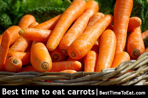 best time to eat carrots