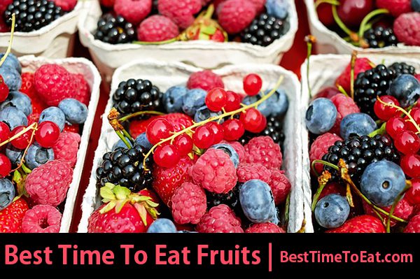 best time to eat fruits