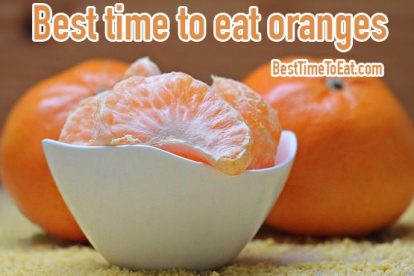 best time to eat oranges