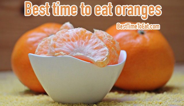 best time to eat oranges