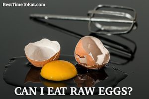 can i eat raw eggs