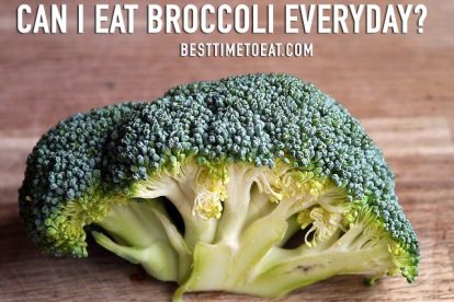 eating broccoli everyday