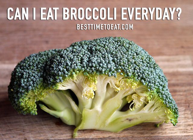 eating broccoli everyday