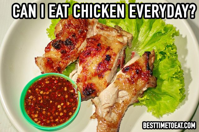 eating chicken everyday